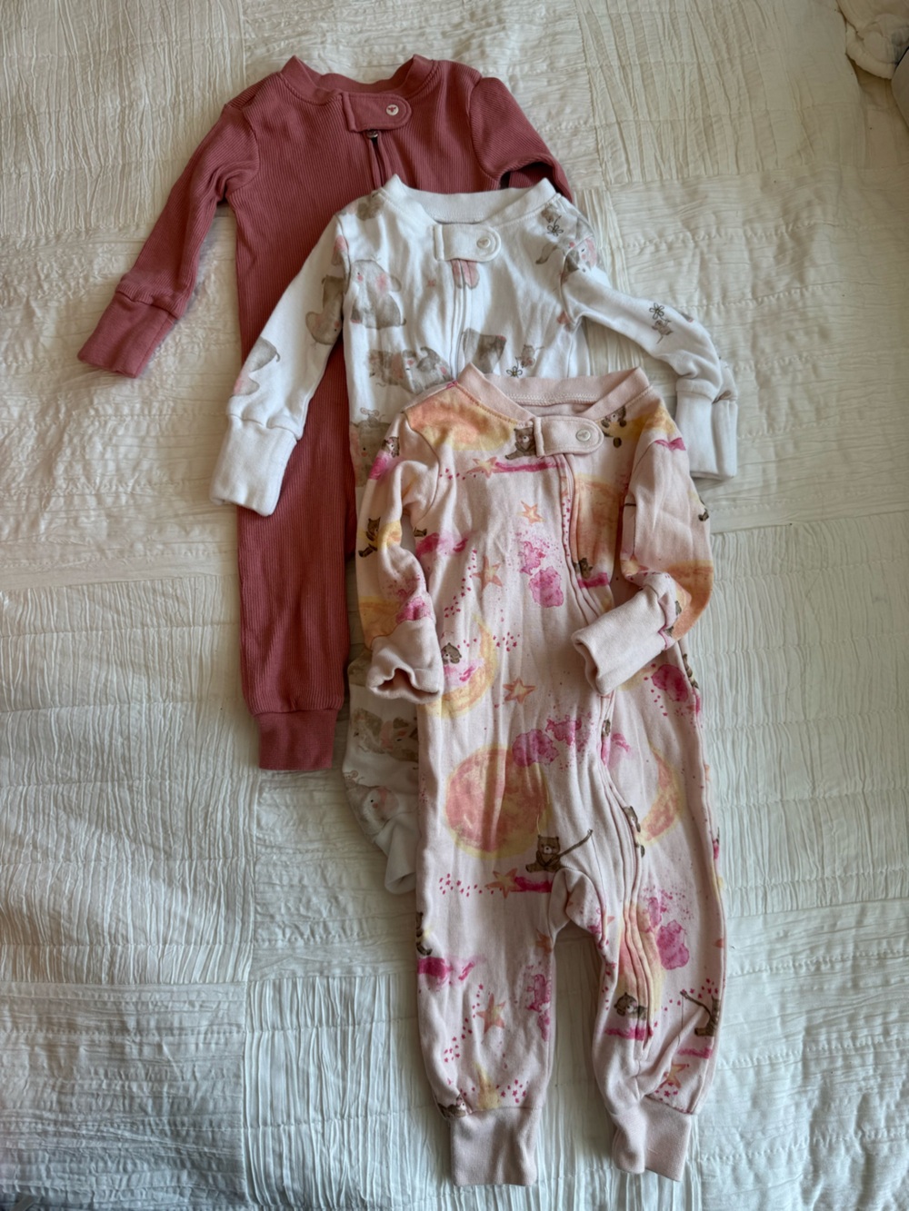 Burt's Bees Baby Pink Organic Cotton Sleeper